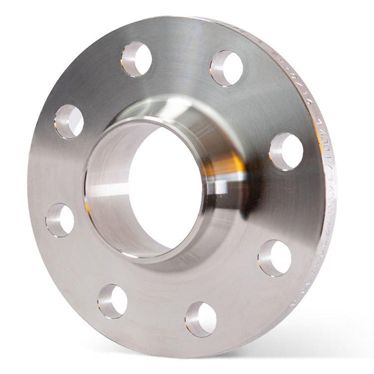 Stainless steel forged weld neck flange DN150 168,3mm EN1092-1/11B1 (PN10/16) 1.4301 / 1.4307 / 304 / 304L